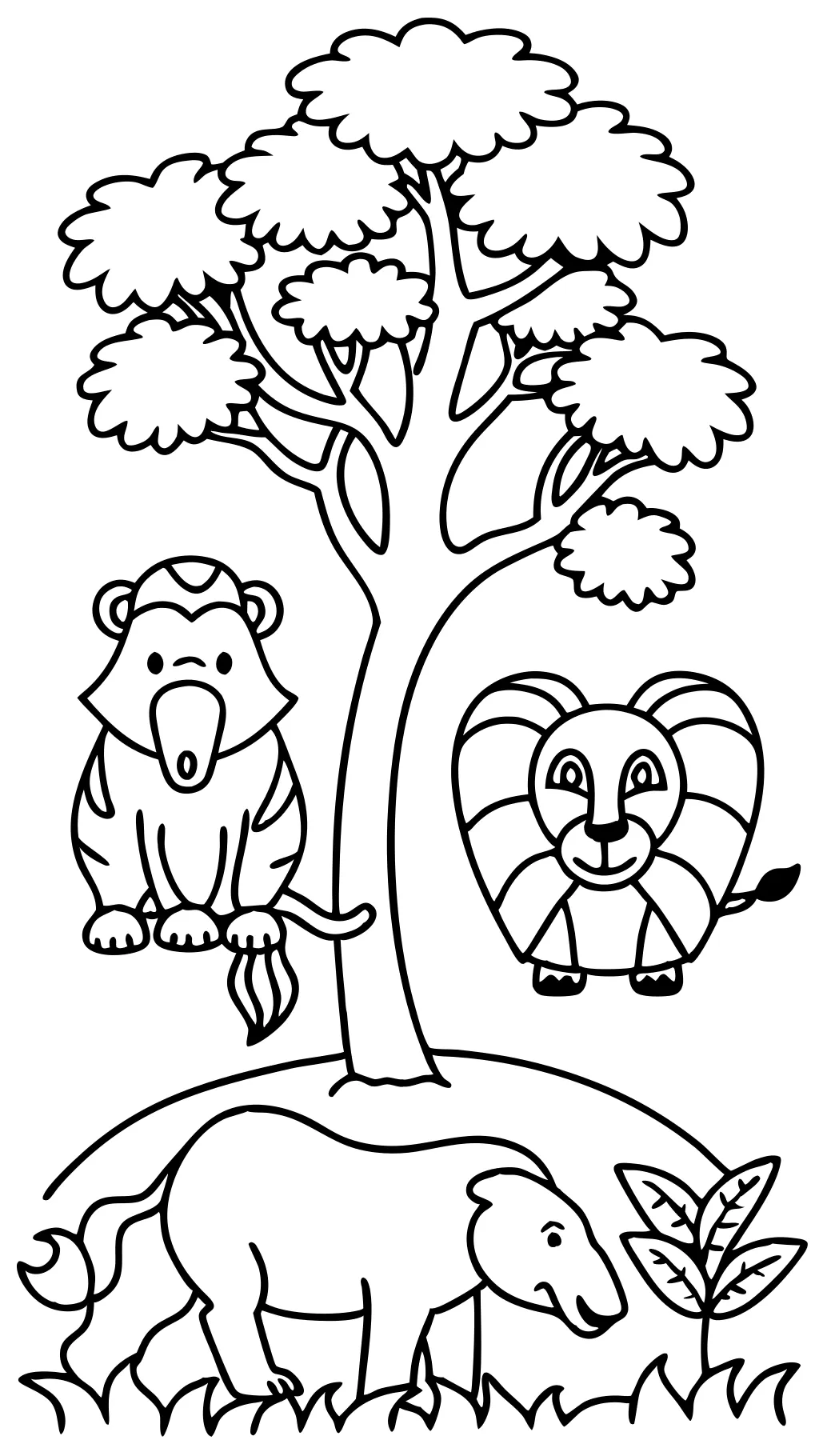 coloriages gratuits animaux